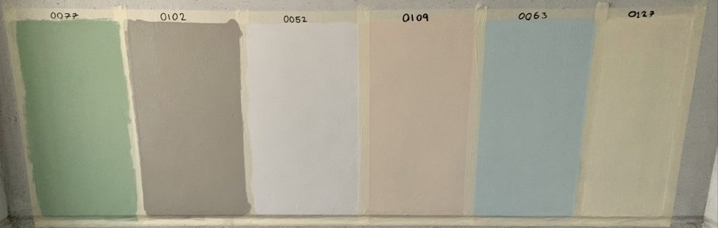Wall colours